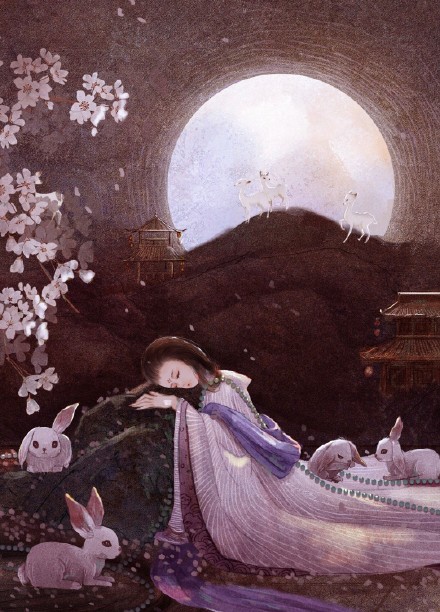 沉浮世界,静择一片清宁,绘心,绘梦,绘境|舍溪的插画