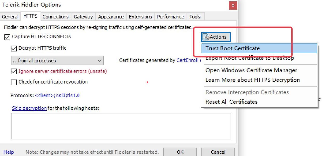 python实现https抓包工具,fiddler抓包https协议