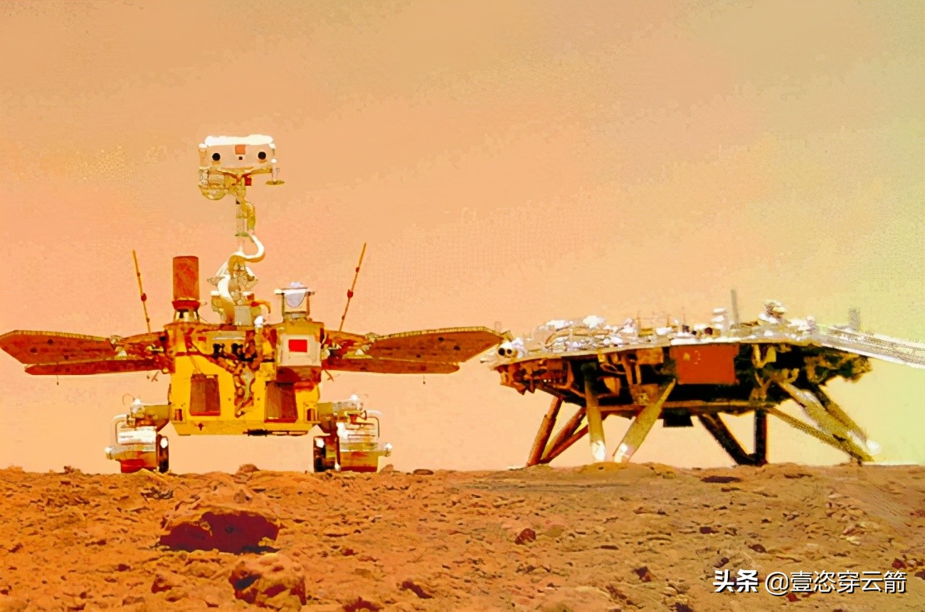 祝融号摄影棚,祝融号2022拍摄画面