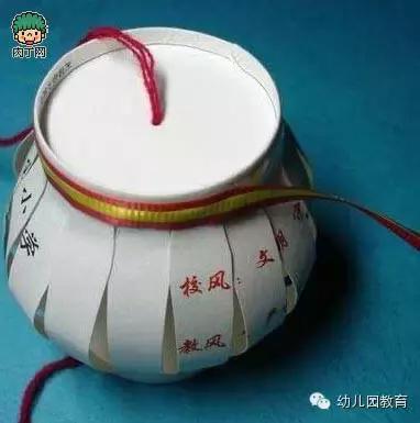 废物利用灯笼的做法小学生,手工灯笼废物利用教程