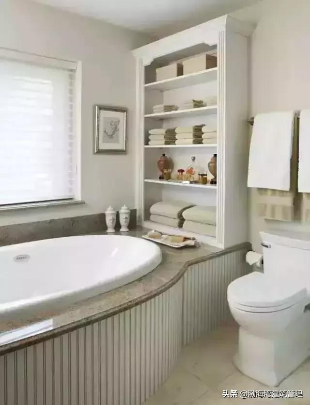 卫生间墙角收纳架子,小卫生间如何做收纳