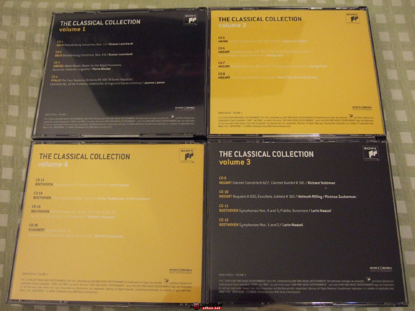 高保真无损古典音乐合集,十大珍藏古典音乐cd