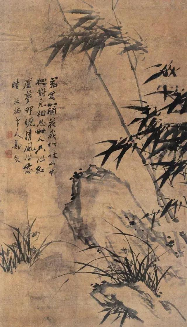 一本书让我对中国水墨产生兴趣影响我绘画梦的首位老师“郑板桥”