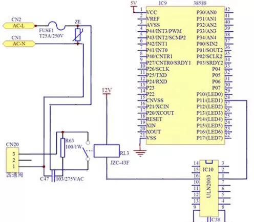 电磁四通阀工作原理手绘,液压电磁阀四通阀工作原理图