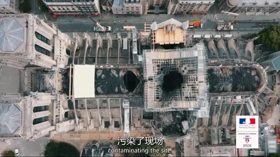 被大火烧毁的法国建筑,法国地标建筑着火