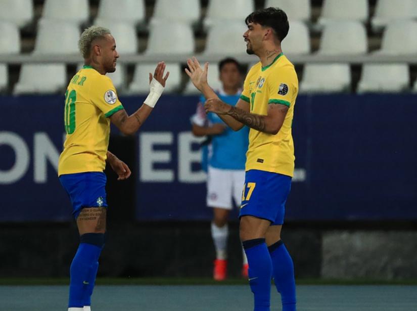 2022世界杯巴西热苏斯,巴西智利热苏斯红牌