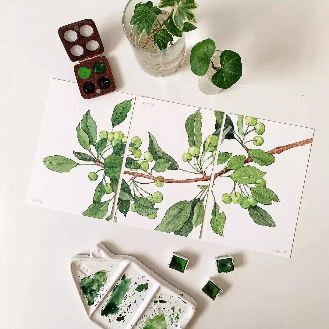 画画一定要学会留白,画画就是要大胆