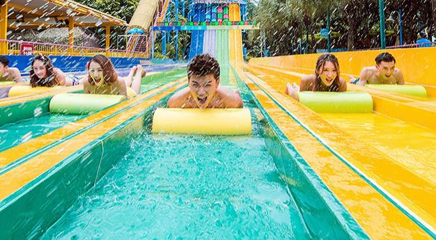 占地面积450亩、奥运会级别的控水施设、这样的乐园你来过吗？