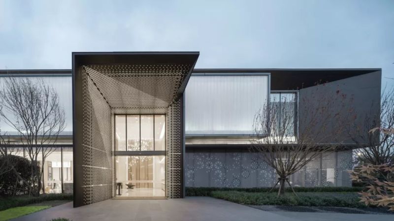 上海东原阅城现状,上海日清建筑景观