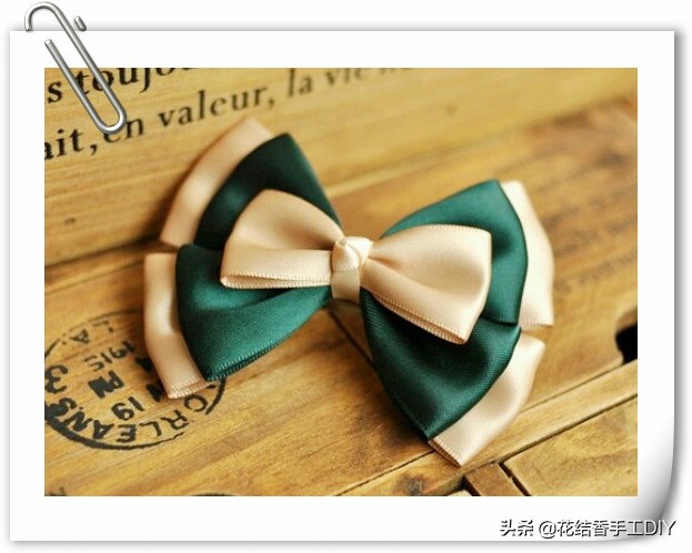 蝴蝶结发饰手工制作布艺,如何自制手工蝴蝶结发饰