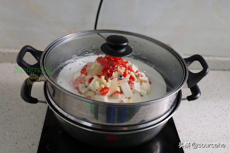 剁椒芋头蒸排骨的做法和步骤,剁椒芋头怎么蒸好吃又简单窍门