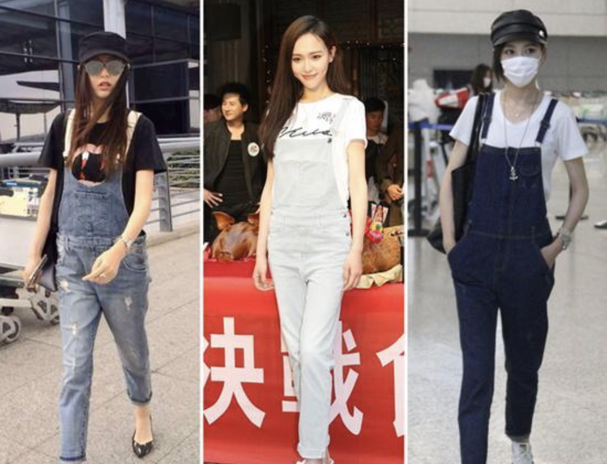 最全校园背带裤穿搭来袭，快来收藏吧