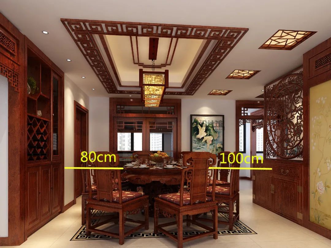 餐桌椅尺寸摆放,餐桌加椅子尺寸多少最合适