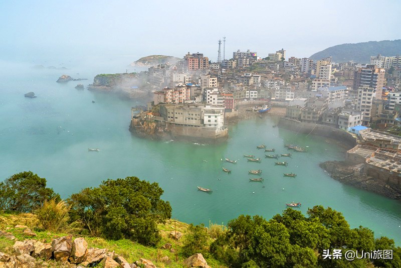 冬日里一片海蓝,颜值爆表的小渔村,不愧为网红打卡地