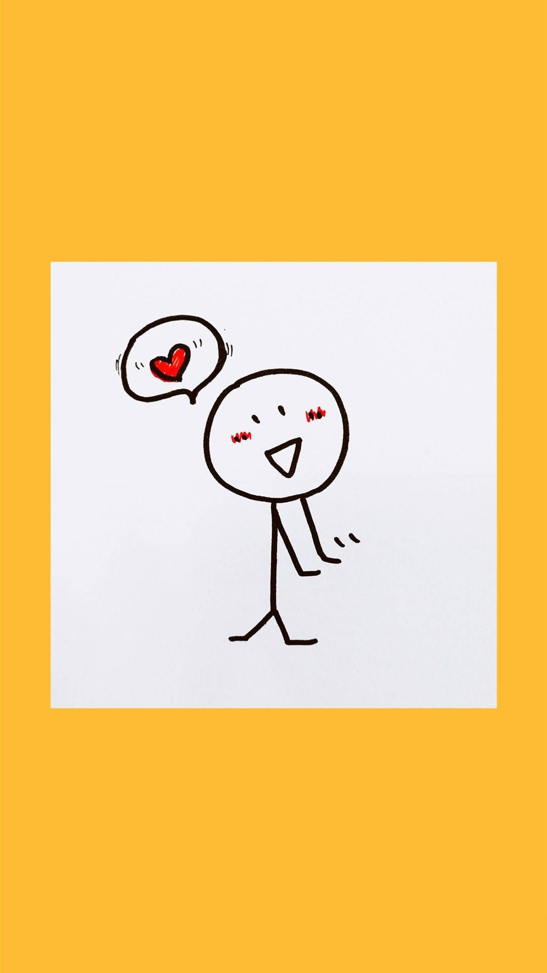 简笔画火柴人壁纸,简笔画火柴人美术