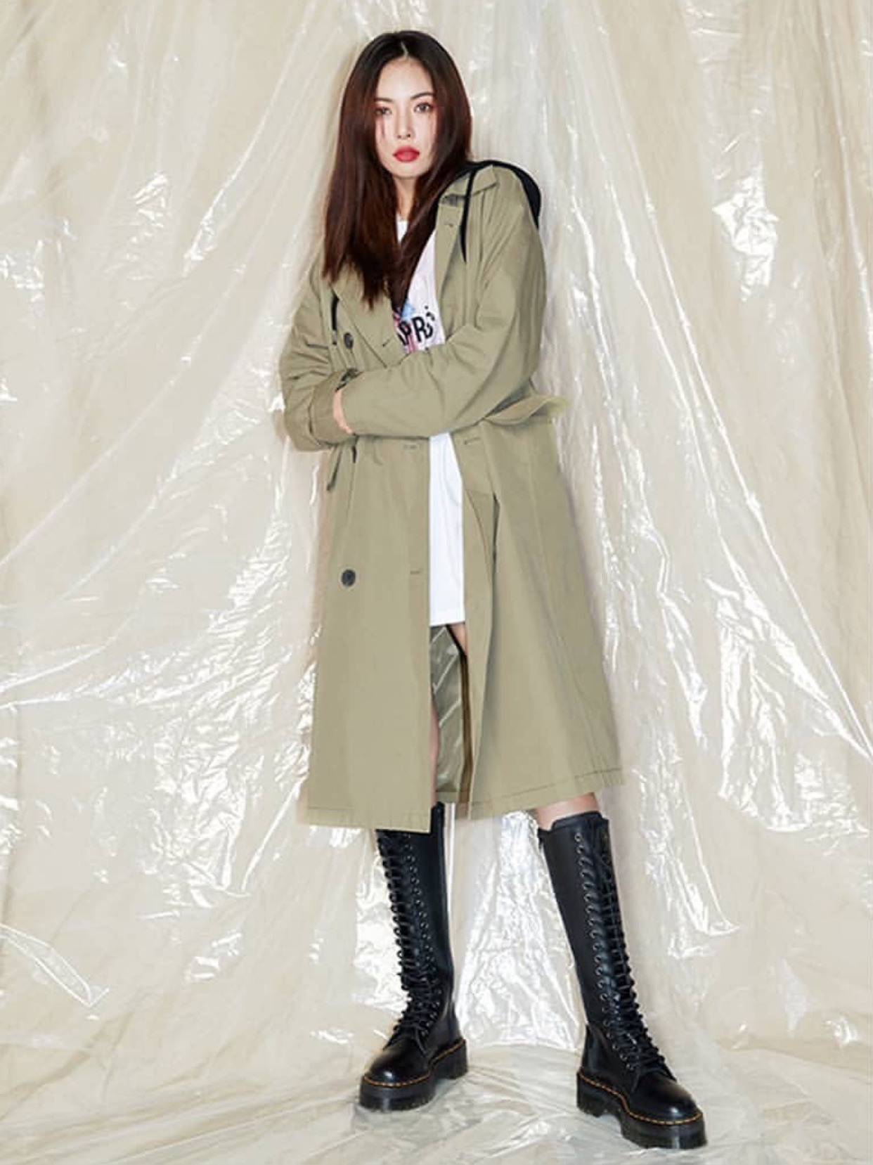 iu泫雅blackpink,高个子泫雅穿搭