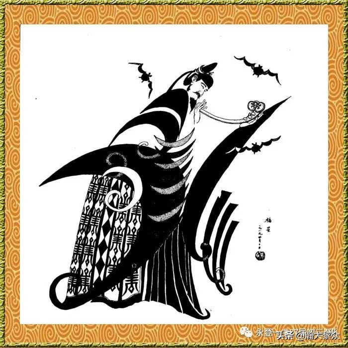 卢延光白描连环画全集,卢延光山水白描精品集