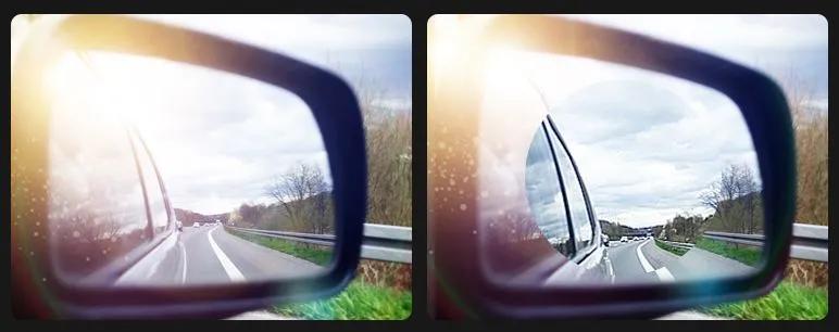 下雨天怎么能让后视镜不模糊,车子后视镜下雨天模糊