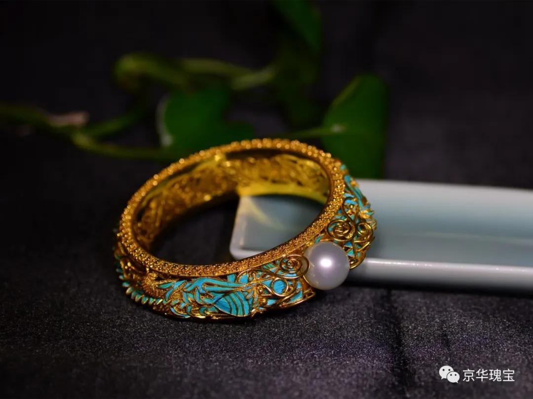 传统工艺首饰羽毛,手工金银首饰加工民间老传统工艺