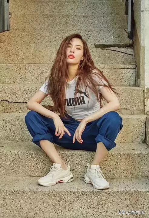 puma爆款老爹鞋,puma泫雅同款鞋