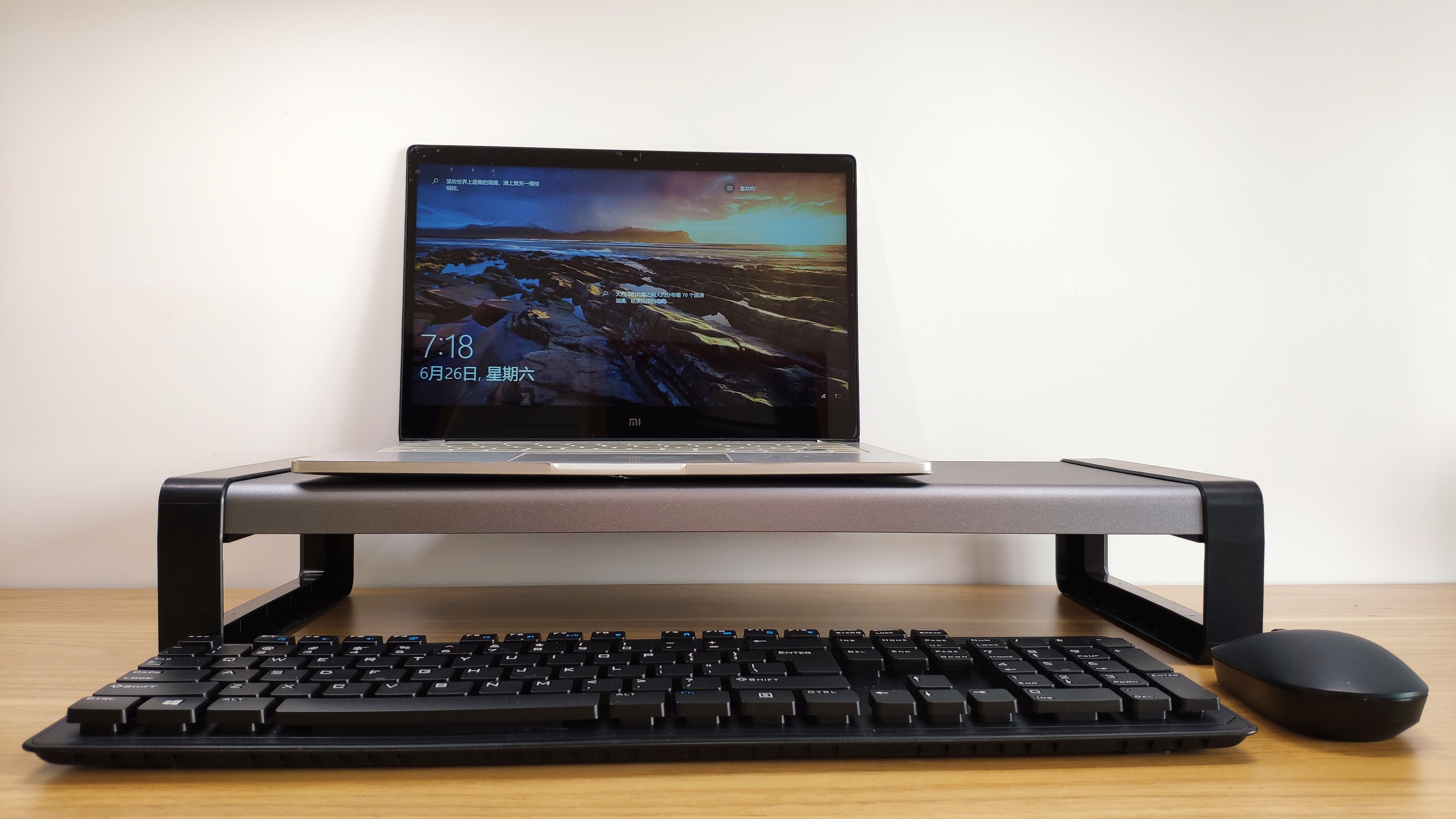 orico电脑屏幕增高架,电脑桌面整理添加格子