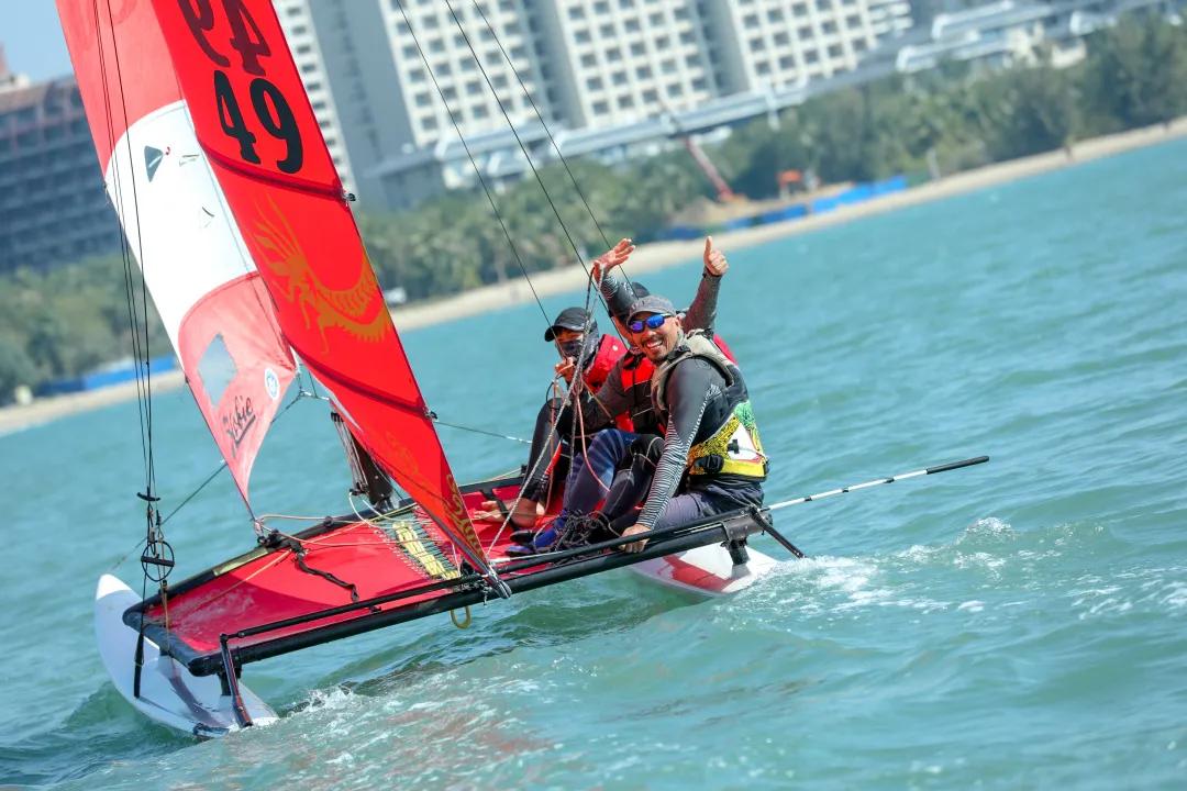 海南沙滩运动嘉年华白沙门,三亚帆船海帆赛