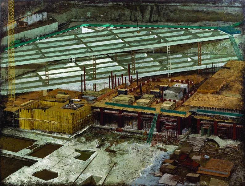 第十三届全国美术作品展油画作品,全国第十一届绘画展油画作品