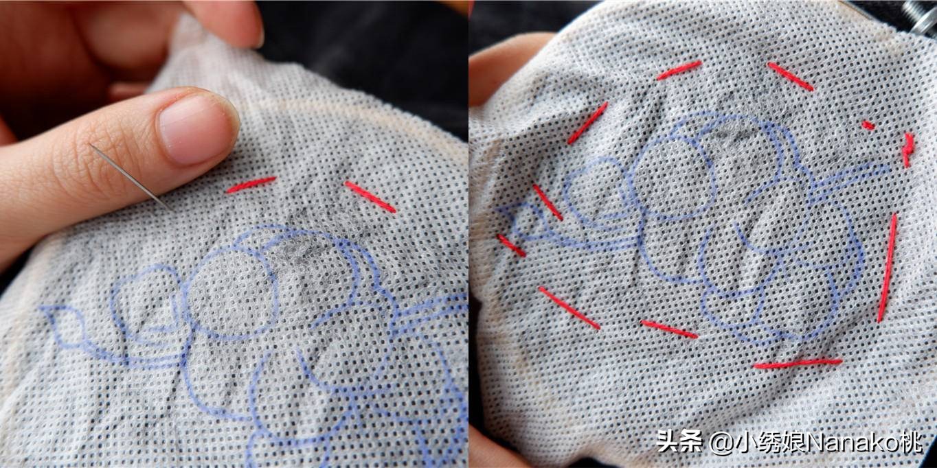 纯色衣物污渍洗不掉,衣服脏了怎么用刺绣遮住简单