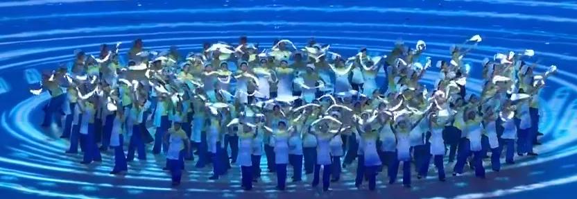 全运会2021开幕式演唱,全运会开幕震撼时刻