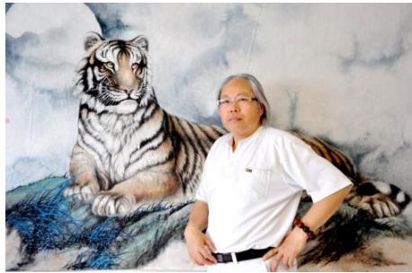 不二马大叔萌虎图无水印,不二马大叔萌虎图火了