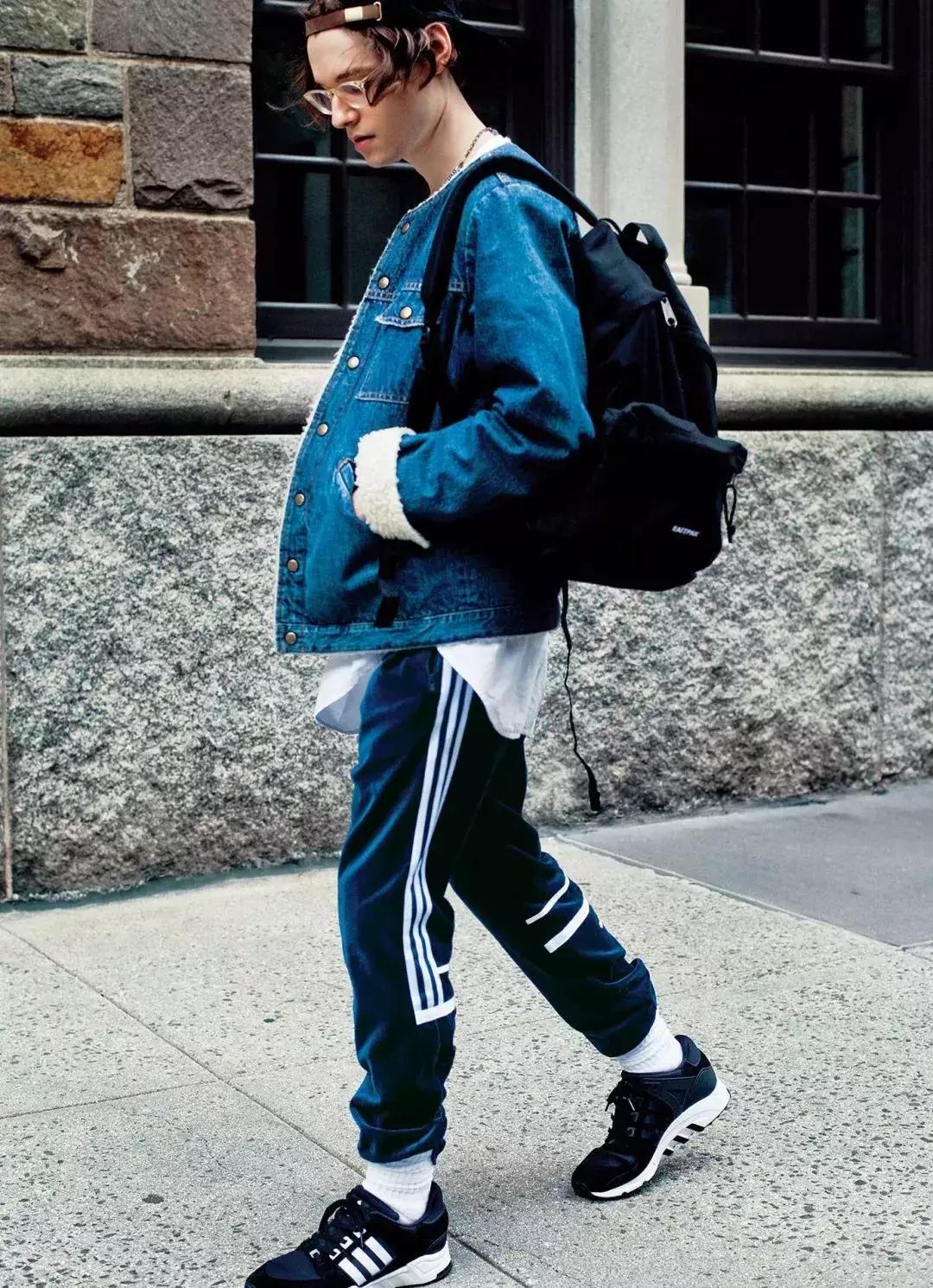 潮爆了｜冬天羽绒服穿腻了，可以试试这种复古运动风