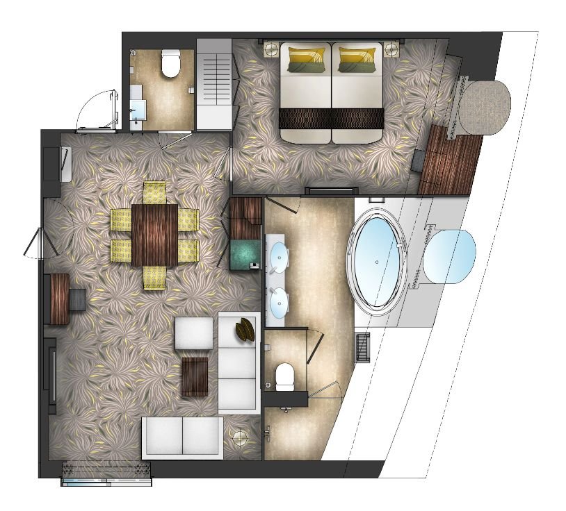 世界梦号内部游览过程 (探索梦号邮轮参观攻略)