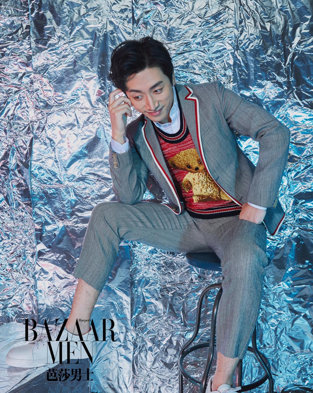 白客紫色果然有韵味,白客变成颜值明星