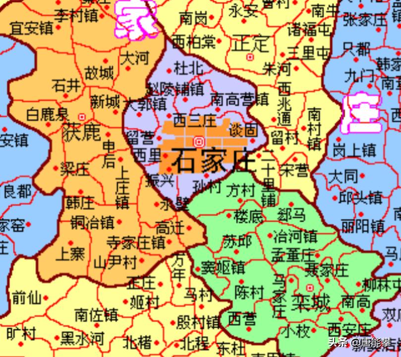 石家庄8强,石家庄8大主城区