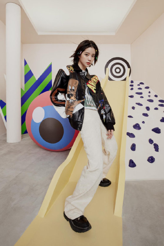 欧阳娜娜的清爽穿搭,欧阳娜娜夏日穿搭美图