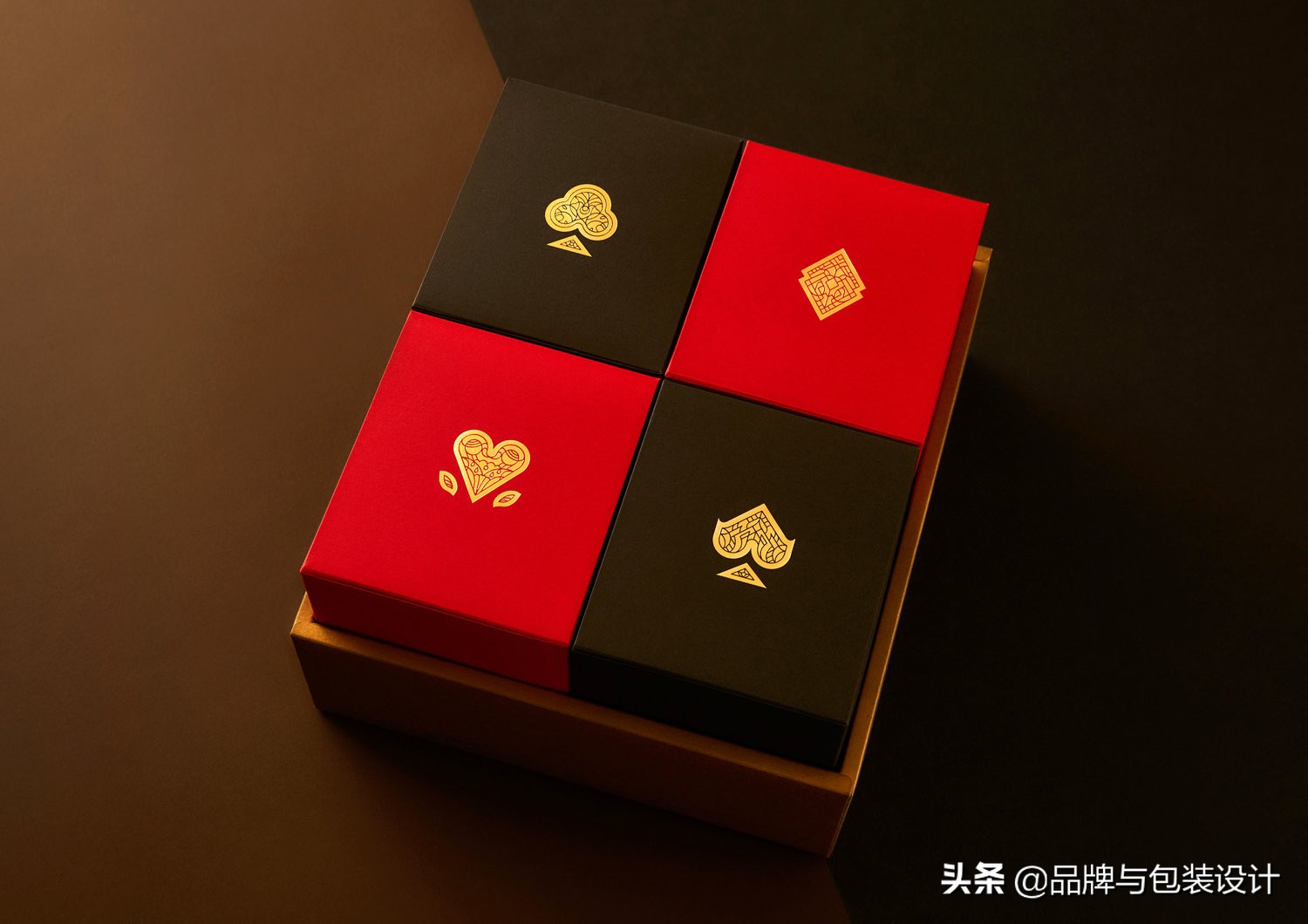 HWCCoffeebyHongDaDesignStudio扑克王国咖啡礼盒包装设计