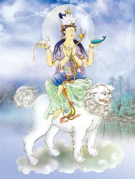 观世音菩萨千种法相,观世音菩萨三十三身相精美大图