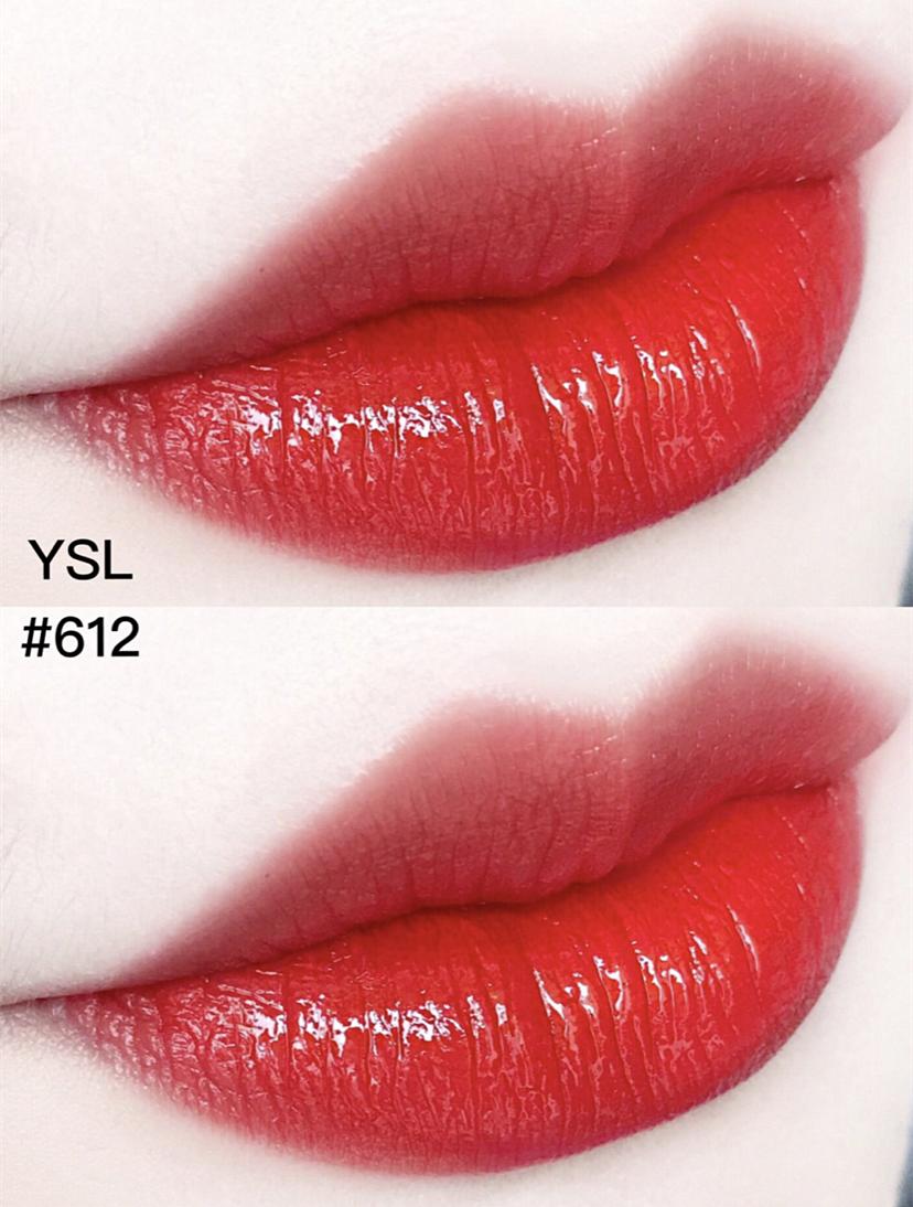 ysl612水光唇釉和阿玛尼206,ysl圣罗兰新品水光唇釉唇蜜601