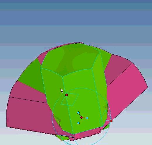 caxa三维实体设计画足球,caxa画足球