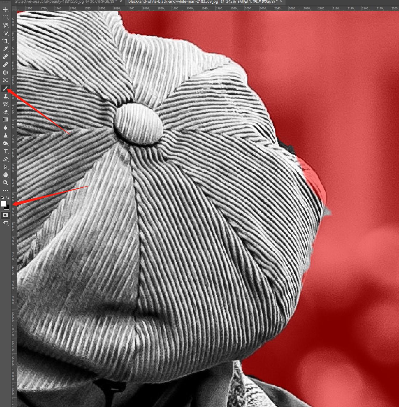 ps入门基础教学快速选区,ps中快速选择工具如何确立选区