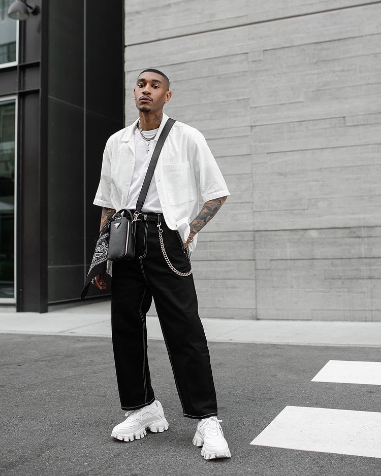 潮牌男装穿搭博主排行榜前十,广州秋季穿搭博主男装