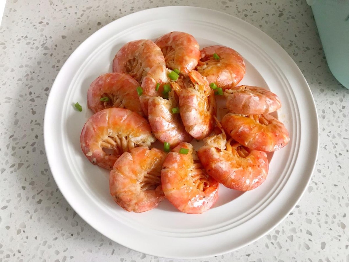 芝士焗阿根廷红虾煎锅做法,油焖阿根廷红虾味道鲜美鲜活制作