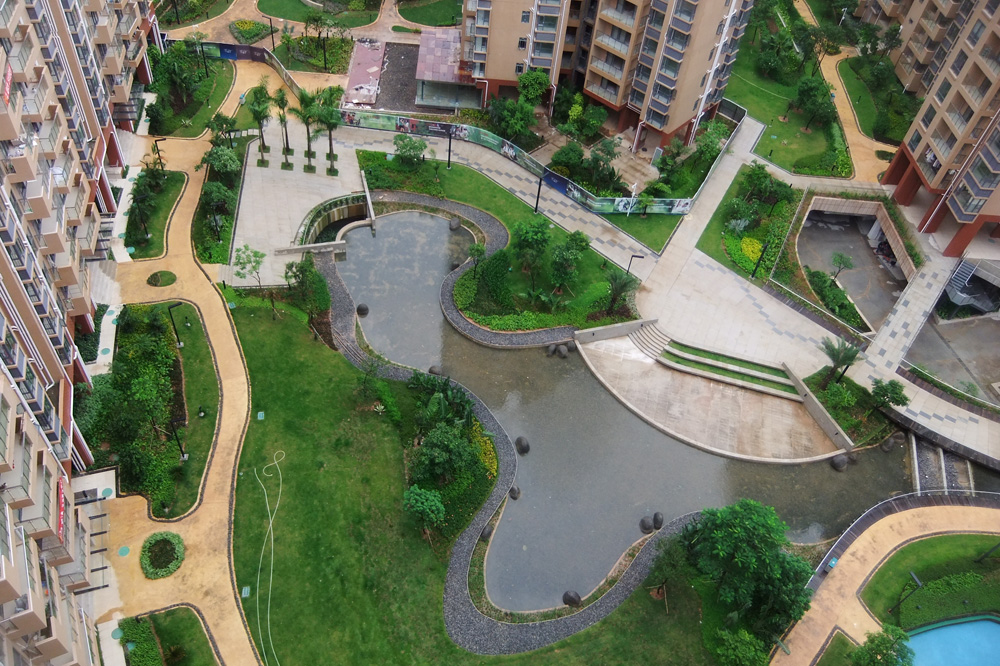 详细规划小区景观设计,会呼吸的小区