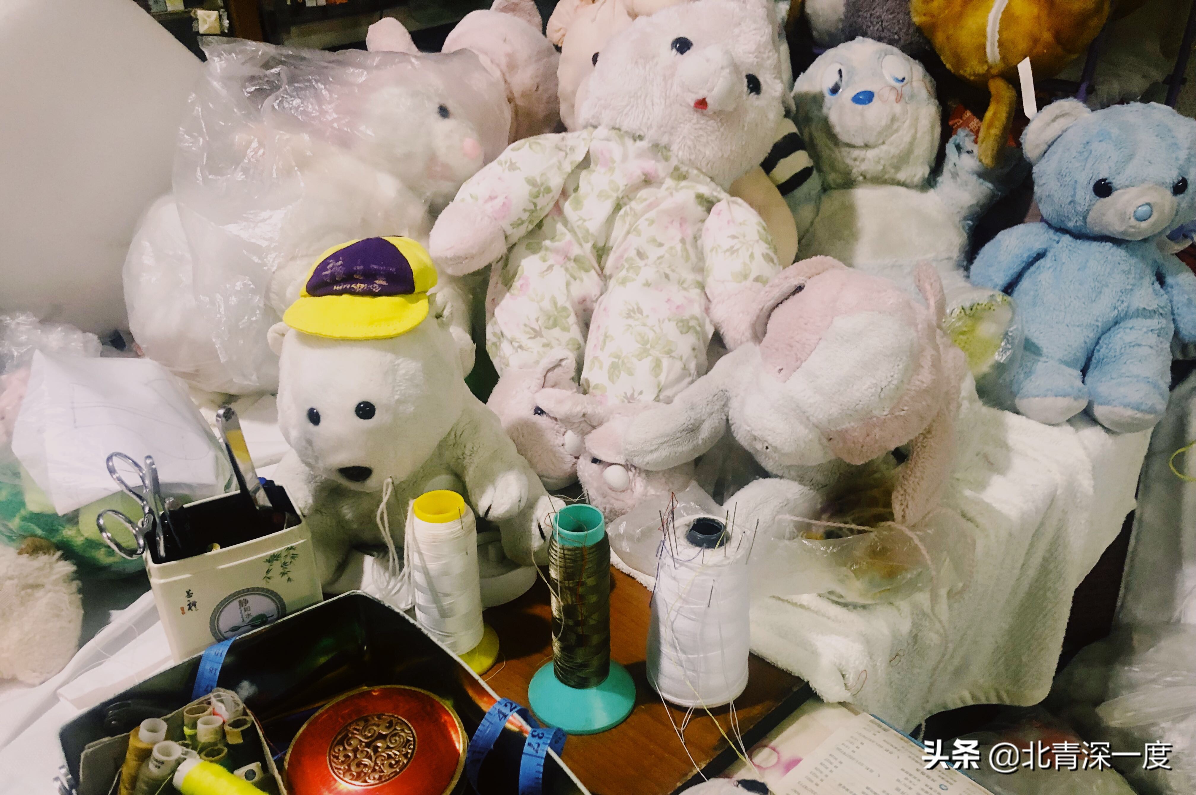 毛绒玩具修复师,一些绝版的毛绒玩具