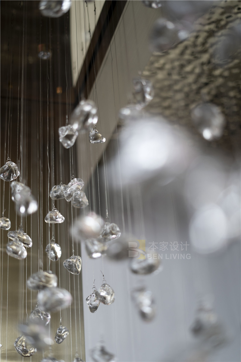 135平私人会所效果图,新中式极简轻奢高级私人会所