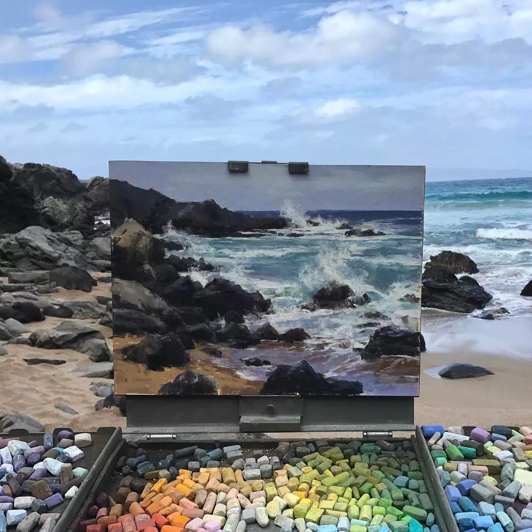 简单又好画的风景写生,最真实的写生画