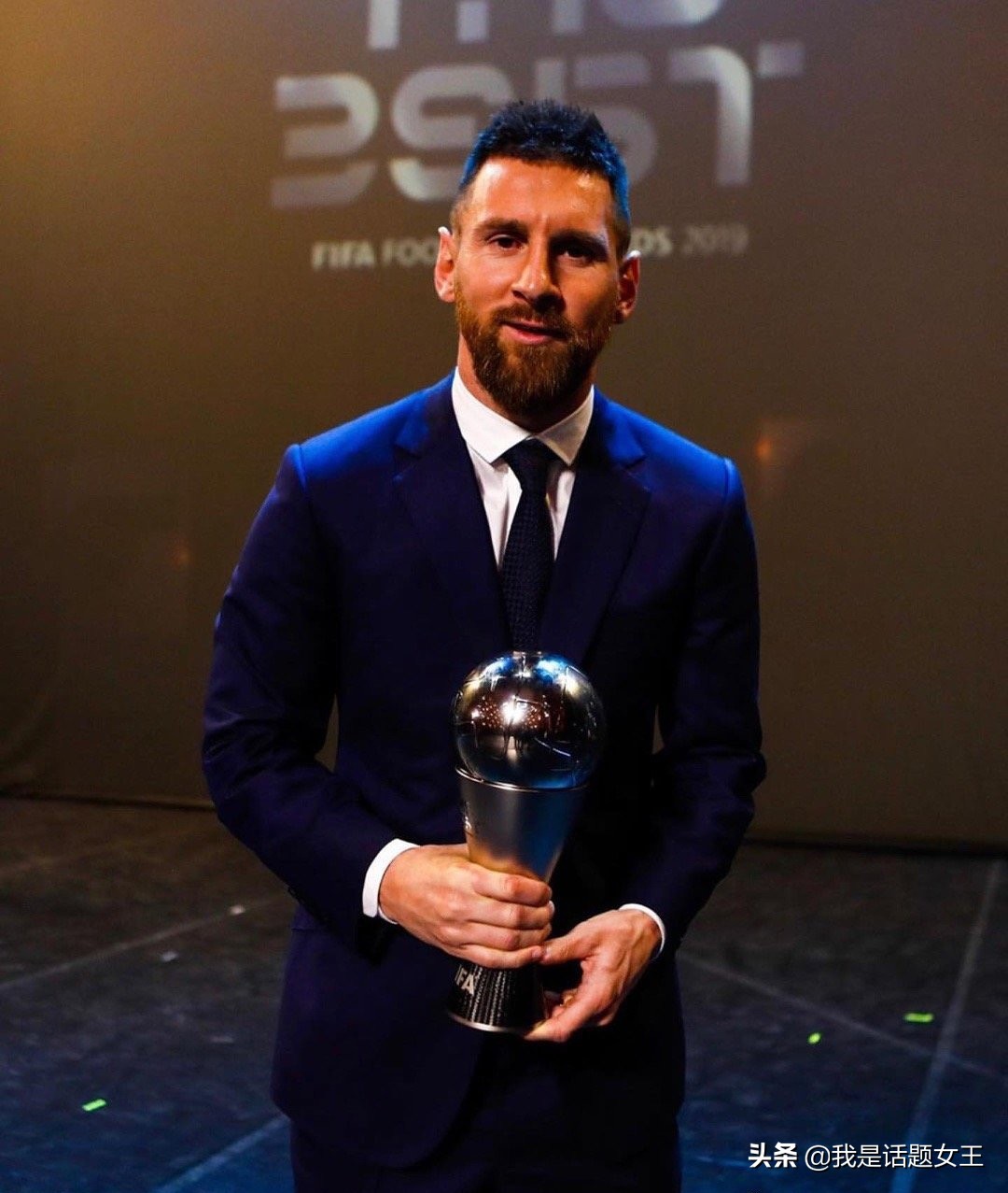 梅西第六次荣膺金球奖,梅西第7次荣膺世界足球先生