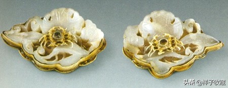 明代金镶嵌玉头饰,明代金镶玉麒麟图片大全