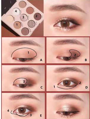 最适合colourpop的眼影,橘朵colourpop眼影