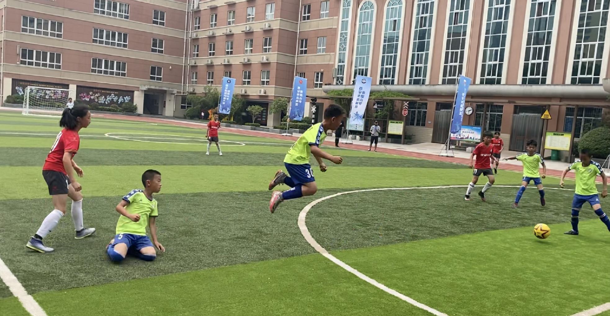 西安铁五小学足球比赛,铁五小学管乐团比赛
